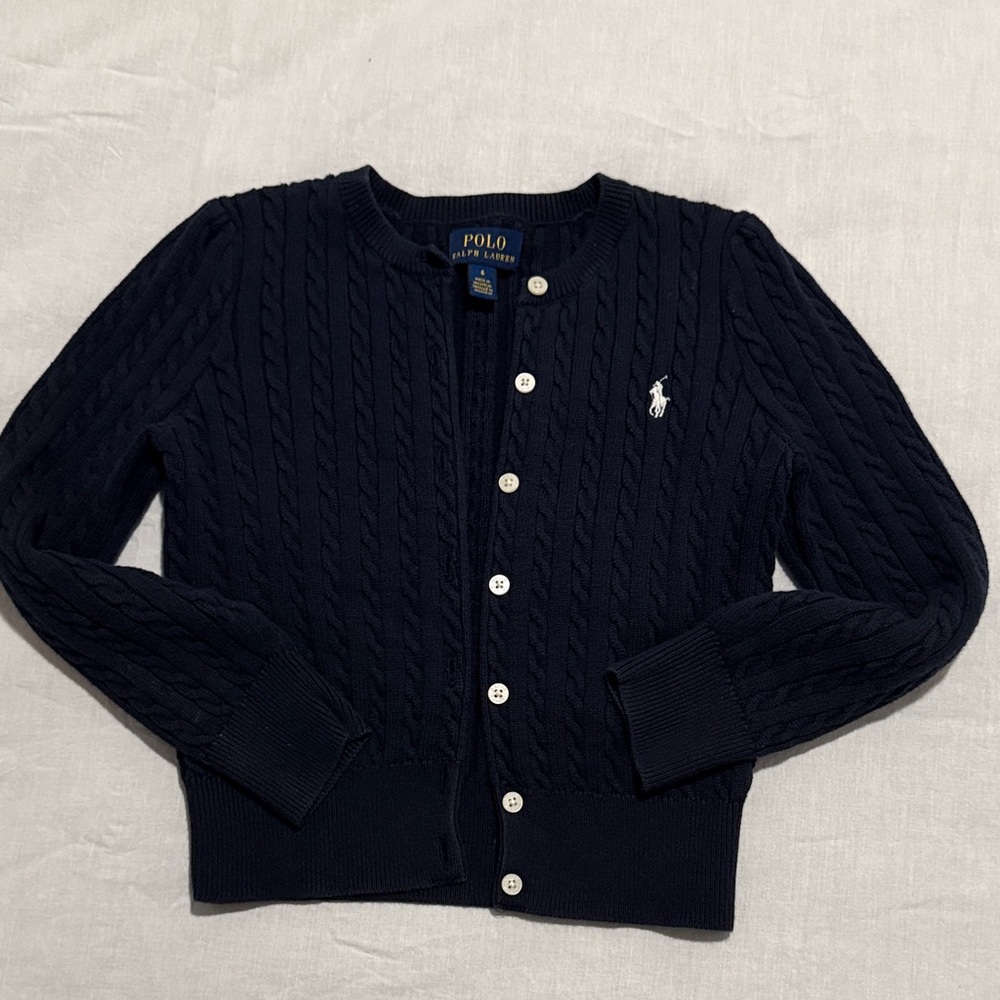 Polo by Ralph Lauren Navy Kids Sweater